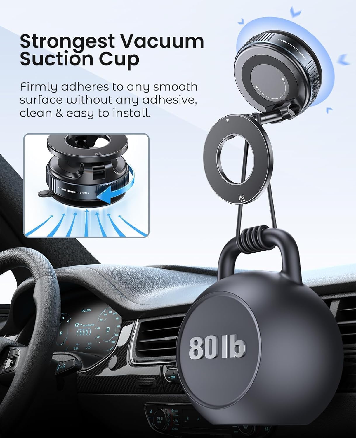 **Magnetic 360° Hands-Free Phone Mount™**