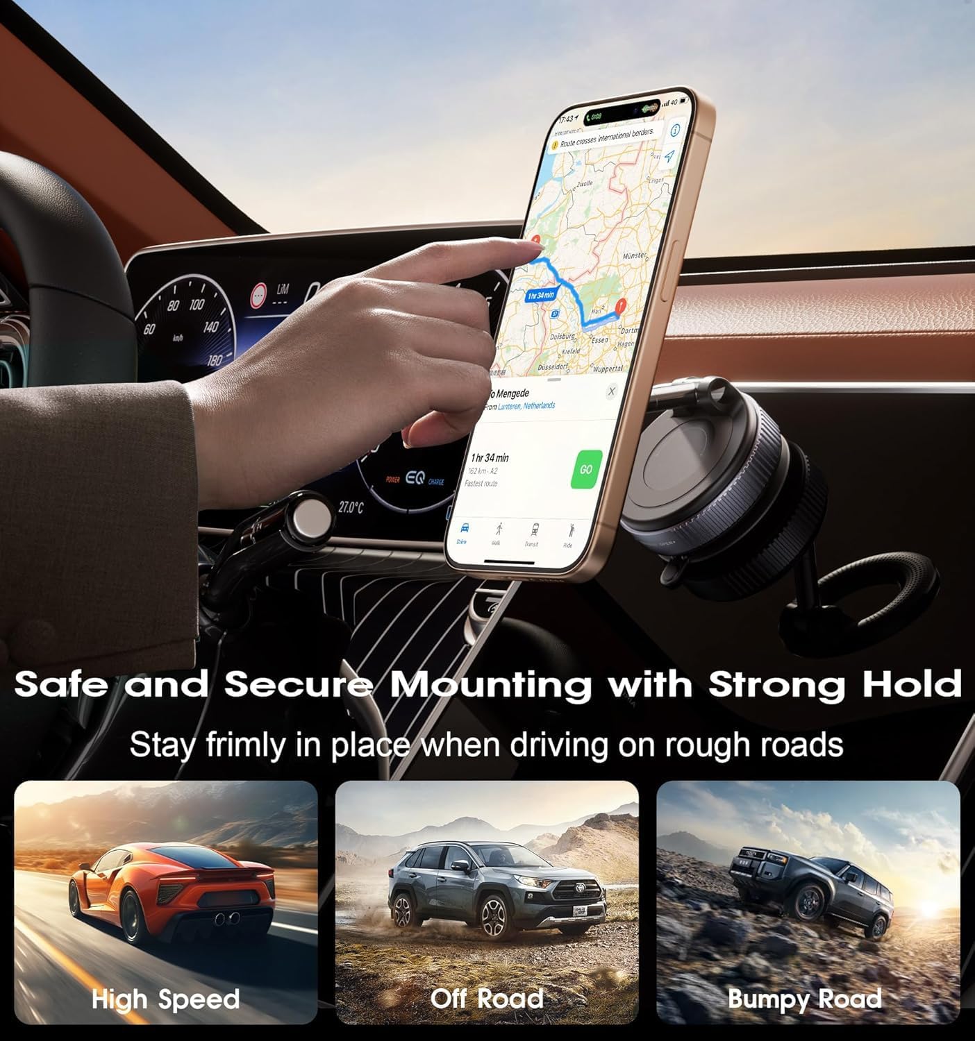 **Magnetic 360° Hands-Free Phone Mount™**