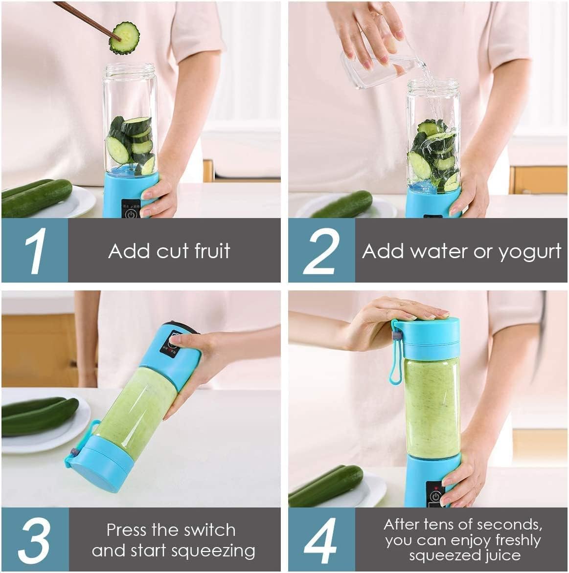 Portable 6-Blade Smoothie Maker™