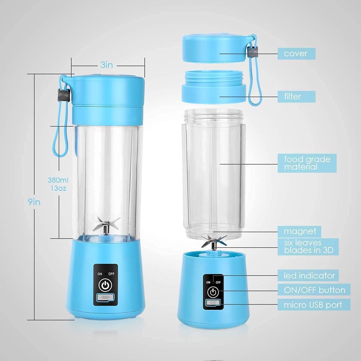 Portable 6-Blade Smoothie Maker™