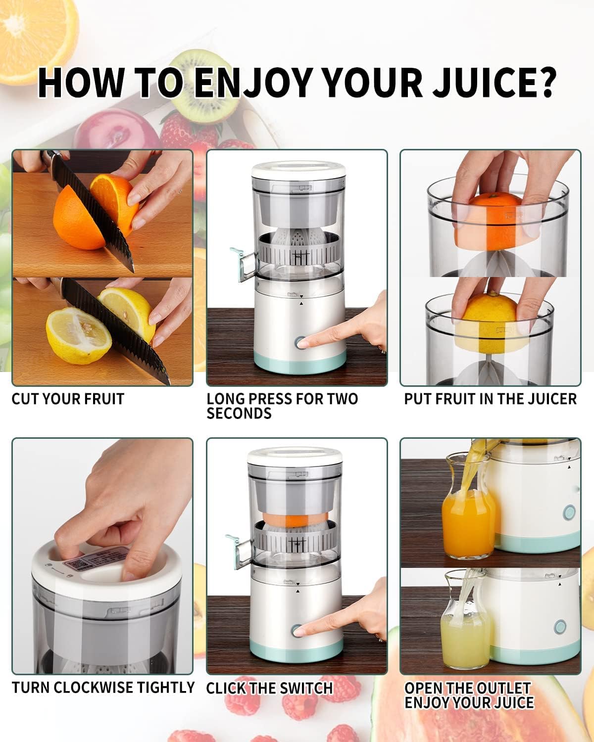 Citrus Burst Portable Juicer™